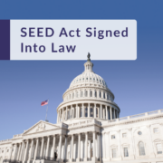 SEED Act Signed Into Law (1)